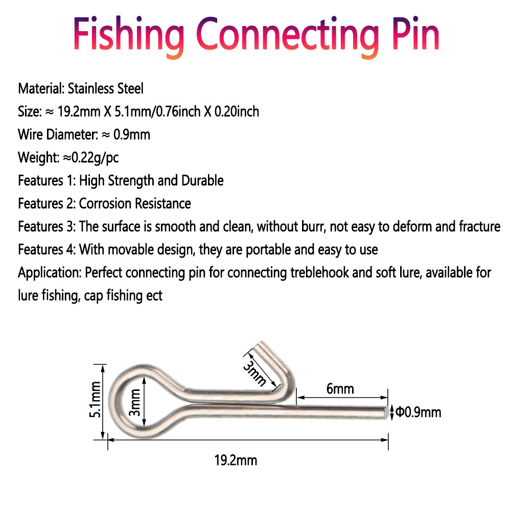 50/100pcs Fishing Bait Stinger - Fishing Hook Stainless Steel ulasan dan harga