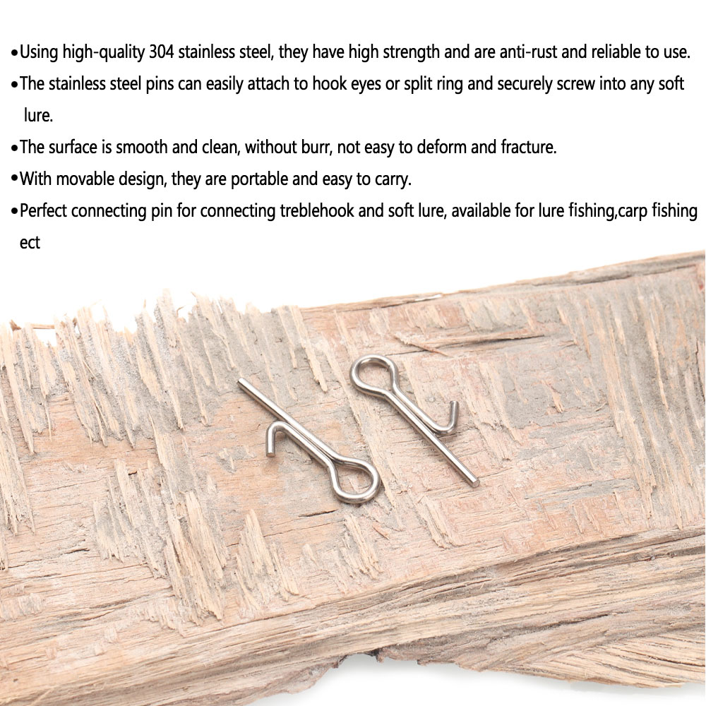 50/100pcs Fishing Bait Stinger - Fishing Hook Stainless Steel ulasan dan harga