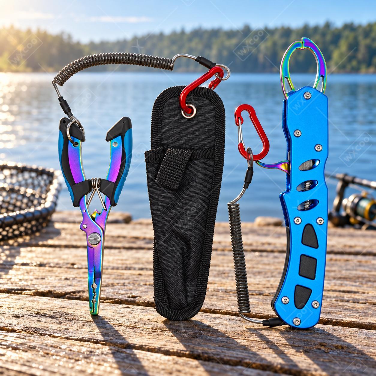 Blue Titanium Coated Saltwater - Fishing Hook Remover ulasan dan harga