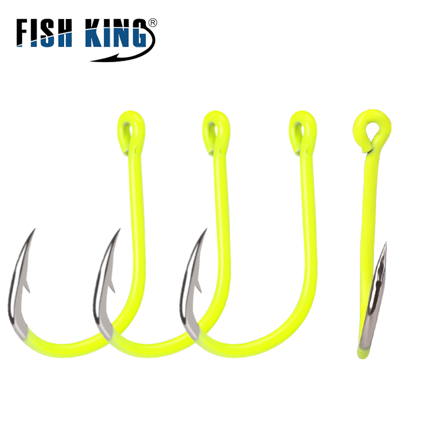 NGB 50pcs 1/0#-10#Fluorescent  - Fishing Hook Circle ulasan dan harga