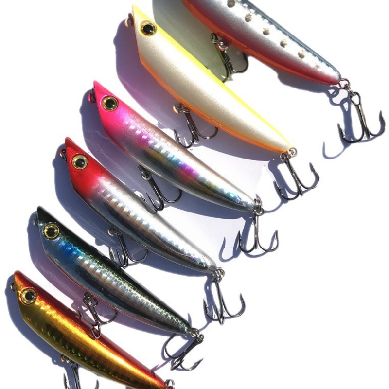 Fishing Zigzag Dog Lure Artfic - Fishing Hook Treble ulasan dan harga