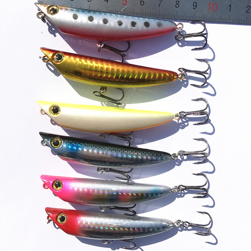 Fishing Zigzag Dog Lure Artfic - Fishing Hook Treble ulasan dan harga