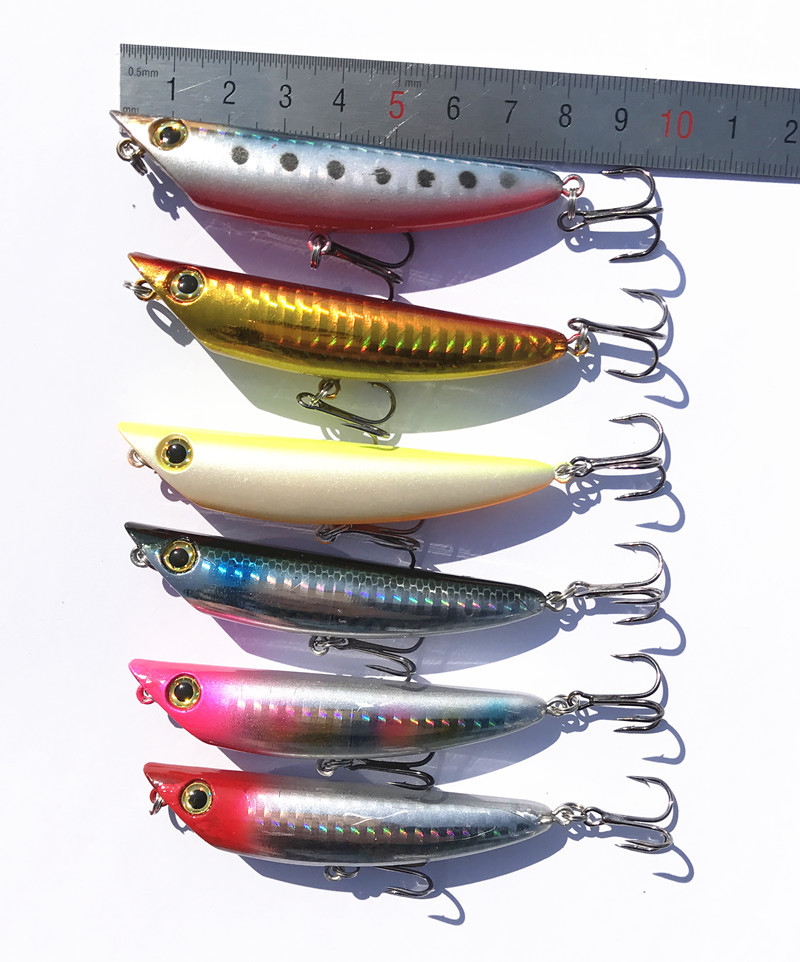 Fishing Zigzag Dog Lure Artfic - Fishing Hook Treble ulasan dan harga