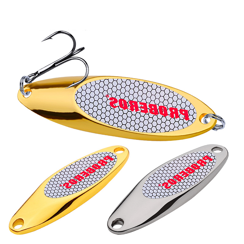 Metal Fishing Spoon Lure 3g-60 - Fishing Hook Treble ulasan dan harga