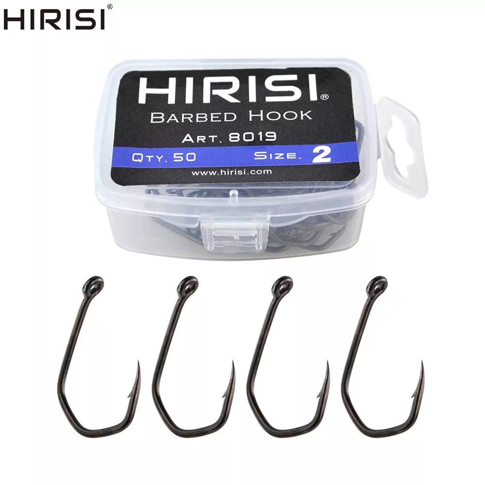 50pcs Carp Fishing Hooks Barbe - Fishing Hook Assortment ulasan dan harga