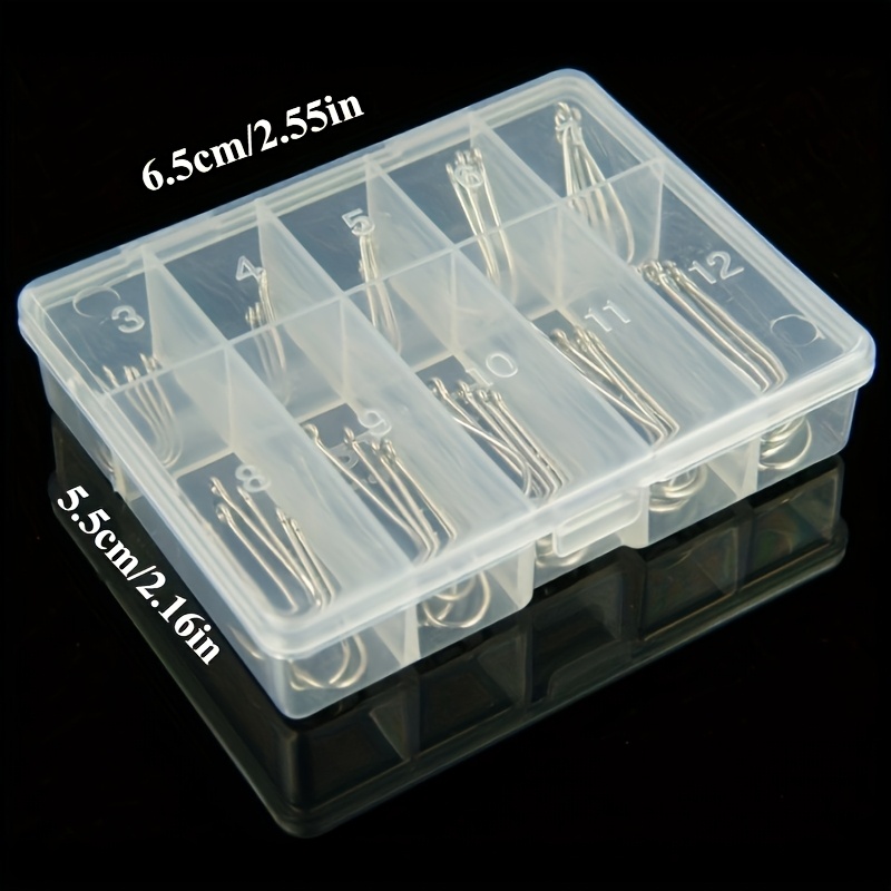50/100pcs Silver Long Handled  - Fishing Hook Assortment ulasan dan harga