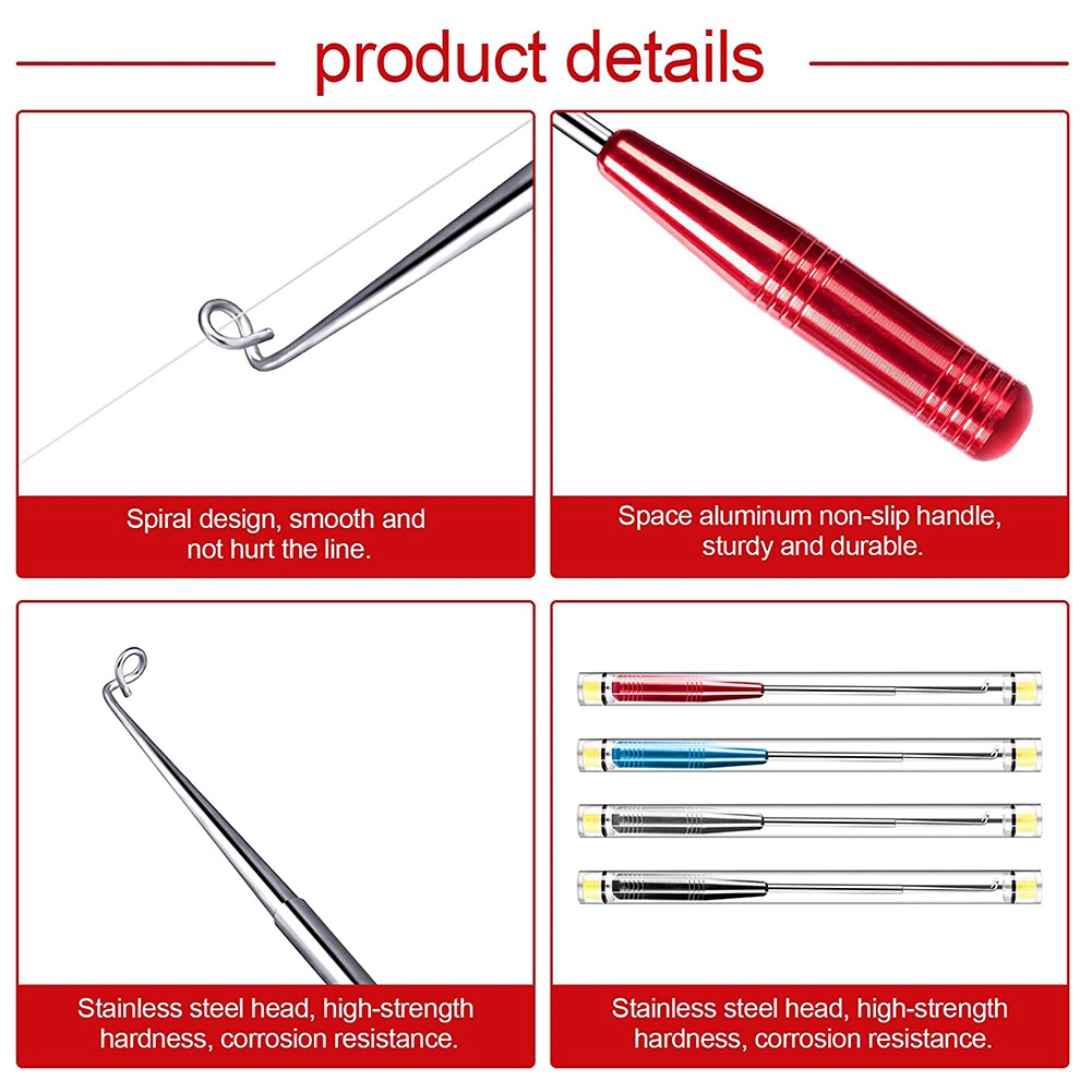 【NEW B63C】 4PCS Fishing Hook R - Fishing Hook Remover ulasan dan harga